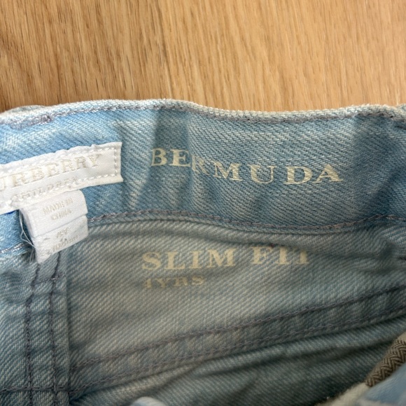 Burberry Brit Denim Bermuda Shorts size 4yrs - Picture 3 of 8